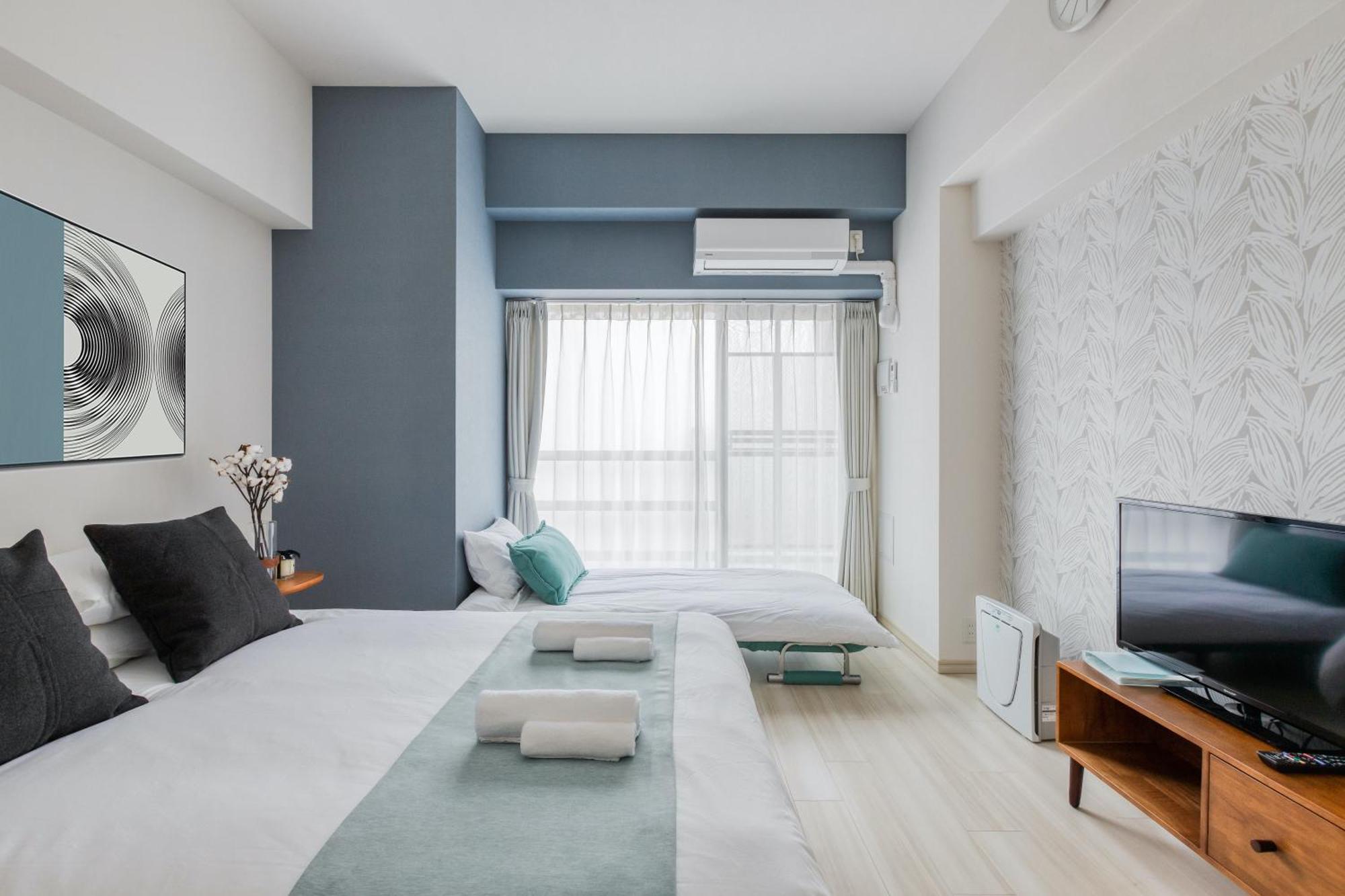 Ostay Shin-Osaka Hotel Apartment Bilik gambar